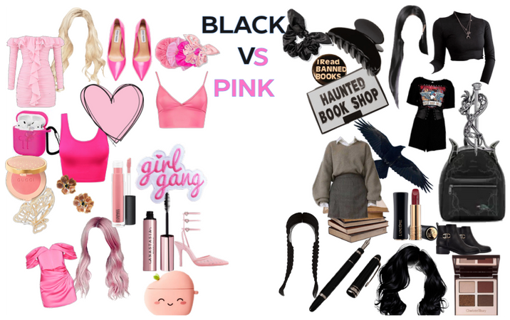 Black Versus Pink