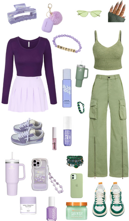 green or purple you choose 💚💜