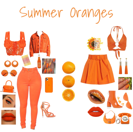 Summer Oranges (2 Outfits)