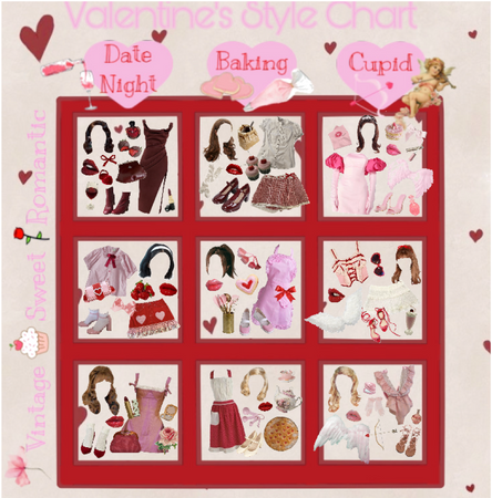 Valentine’s Style Chart 💕♥️💭