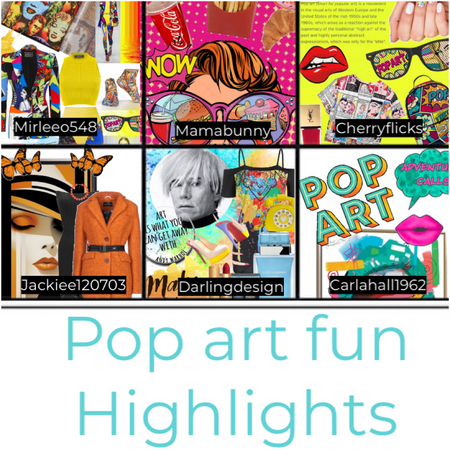 Pop art fun highlights