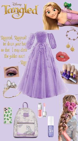 disney prom | rapunzel