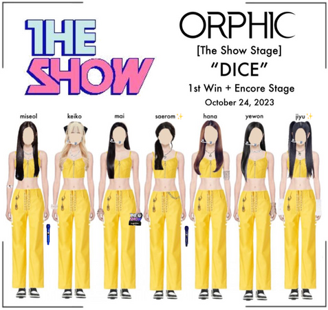 ORPHIC (오르픽) [The Show] “DICE” 1st Win