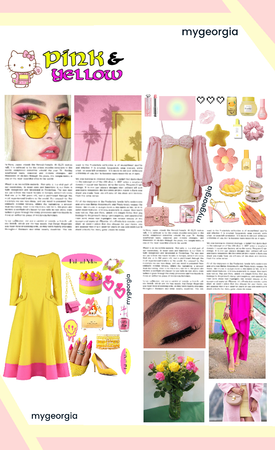 💛💖^~|Challenge Yellow And Pink|~^💛💖