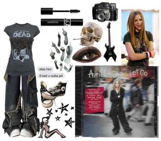 AN AVRIL LAVIGNE OUTFIT
