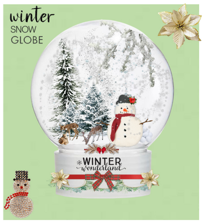 Winter Snow Globe