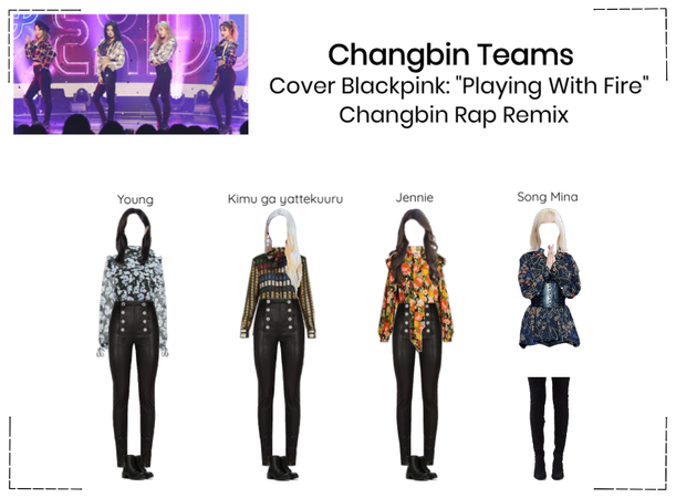 Changbin Team Cover Blackpink "PWF"