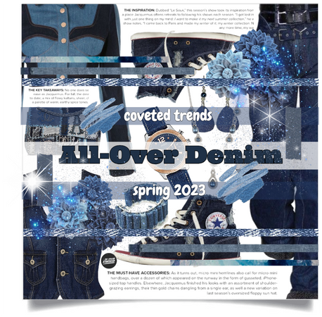 Most Coveted Spring Trend: All-Over Denim
