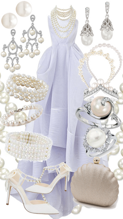 Pearls & Lilac