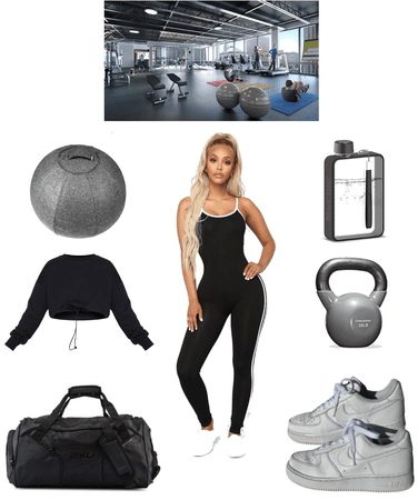 Gym time! look idea by g.o. 2021