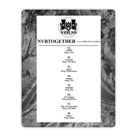 NVRLND [못나라] ‘NVRTOGETHER’ Tracklist