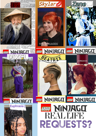 Lego ninjago characters in real life