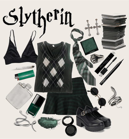 Slytherin Moodboard