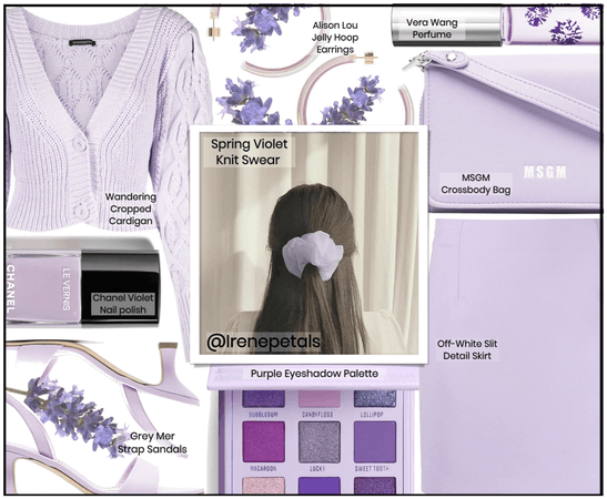 Purple Knit Wear ( 4.10.2021 )