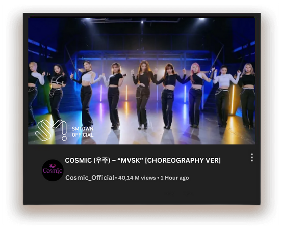 Cosmic (우주) Bside 'MVSK' Choreography Ver