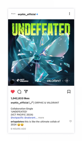 ORPHIC (오르픽) Instagram Post - Collaboration Single
