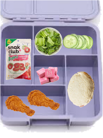 school lunch & snack