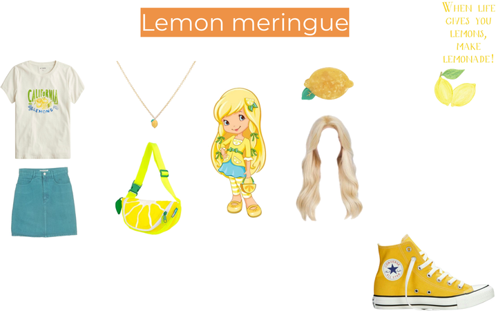 outfits inspired by lemon meringue 🍋