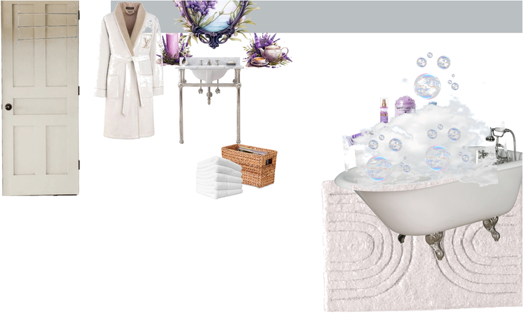 country lavender bath 🛁