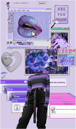 purple on the web