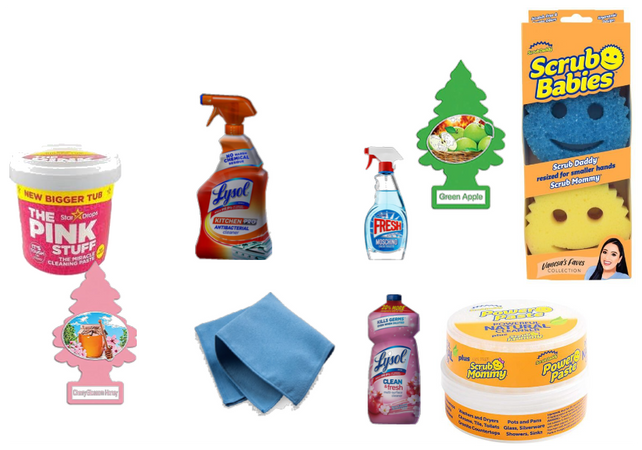 Cleaning supplies your need