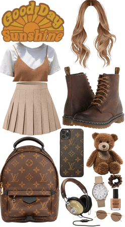 outfit brown