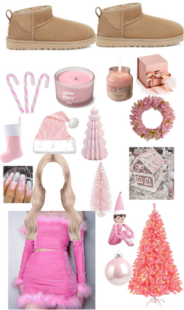 Christmas pink
