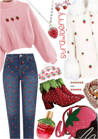 winter 🥶 strawberry 🍓 xox