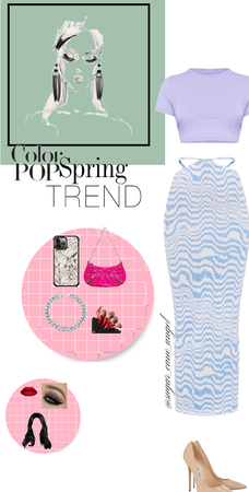 color pop spring trend