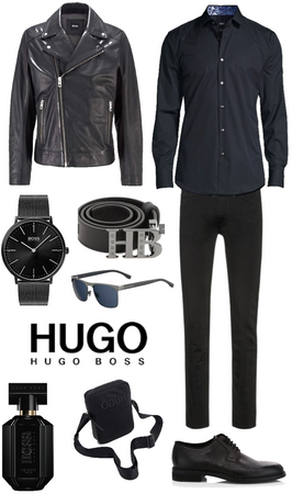 Hugo Boss men black 🕶️