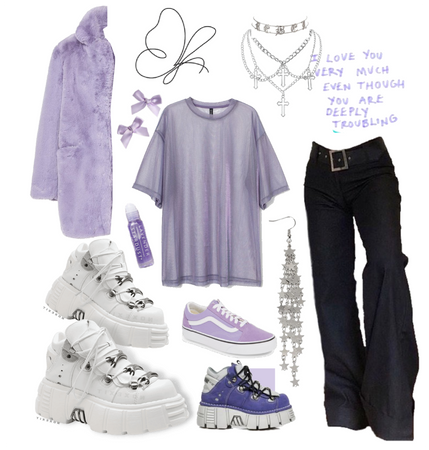 lavender dancer soft goth