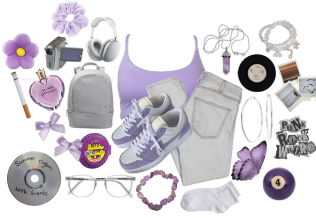 Purple and Gray <3