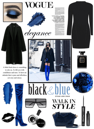 Black and Blue🖤💙