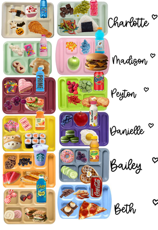 Lunch Trays for: