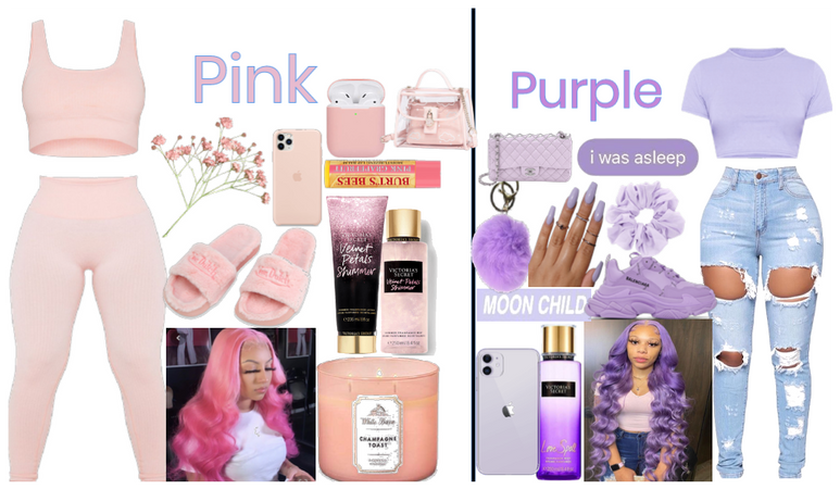 Pink or Purple