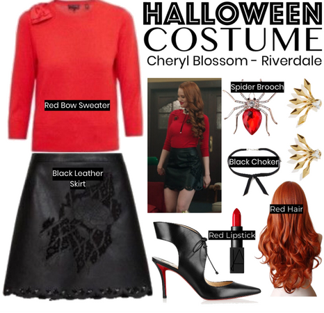 Halloween costume Cheryl blossom Riverdale