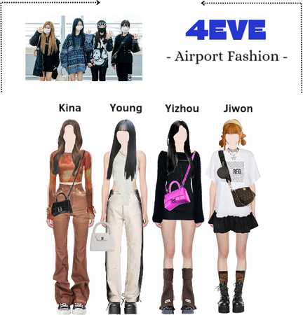 4EVE [볼레보] Airport fashion Flight to Hongkong