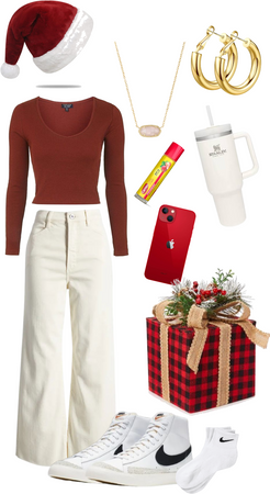 preppy christmas outfit