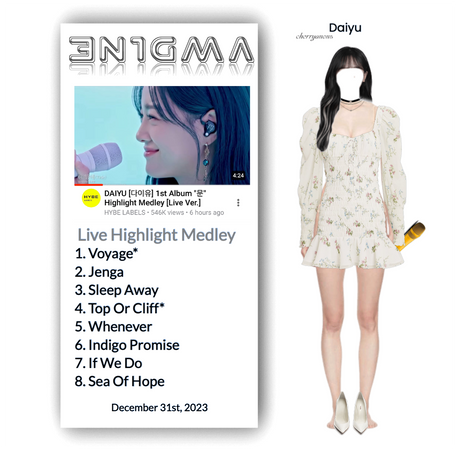 3N1GM4 (에니그마) DAIYU Live Highlight Medley
