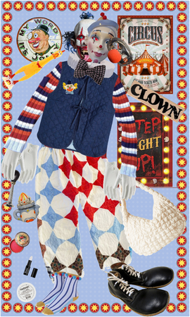 Quilted Clown Clothes