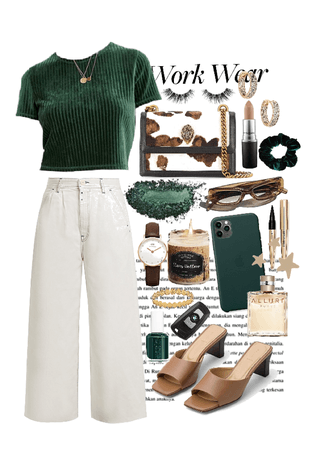 a classy work week outfit