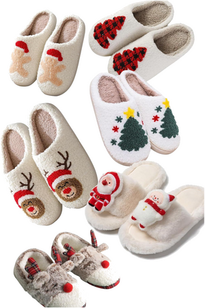 Some fun holiday slippers!