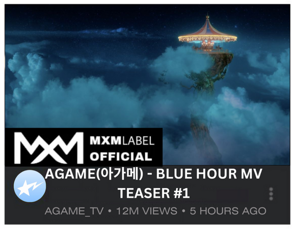 AGAME(아가메) - BLUE HOUR MV TEASER #1