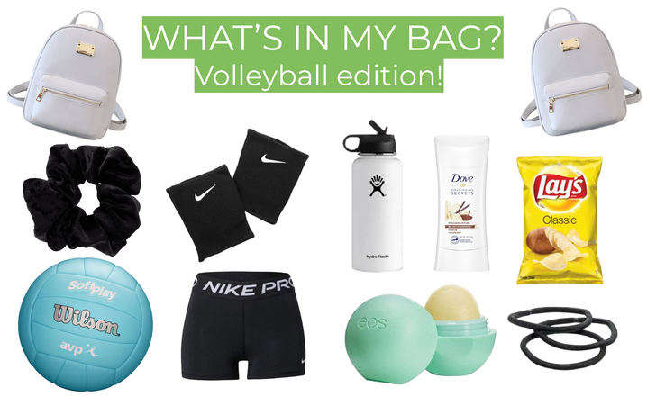 What’s in my bag volleyball edition!