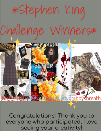 Stephen King Challenge Winners