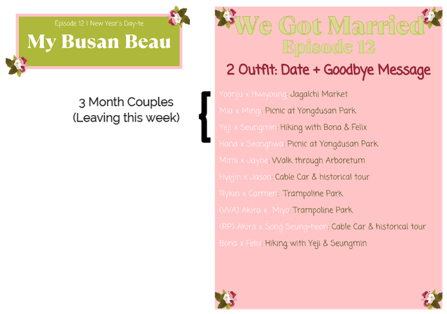 We Got Married My Busan Beau Mission List