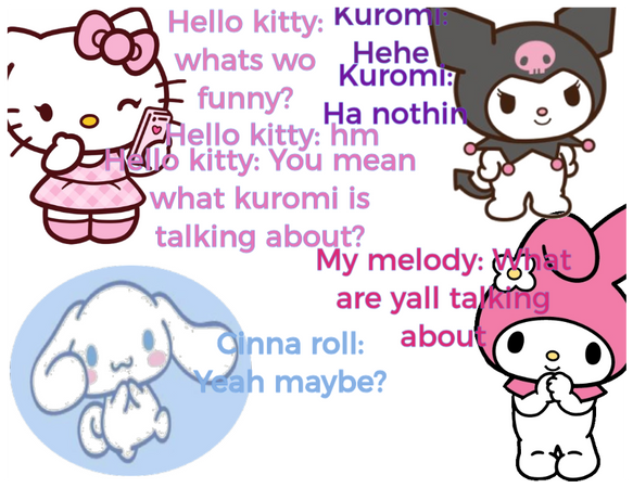 hello kitty characters talk
