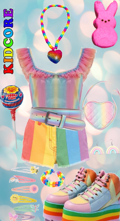 acid rainbow kidcore