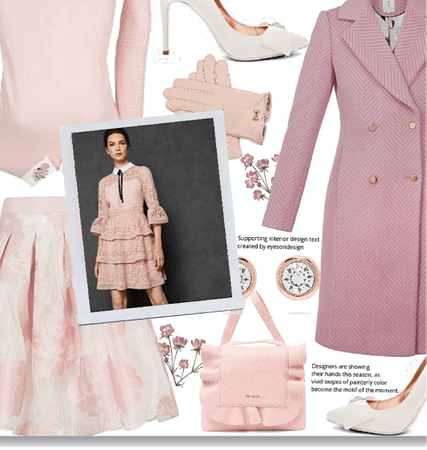 Ted Baker pink outfit