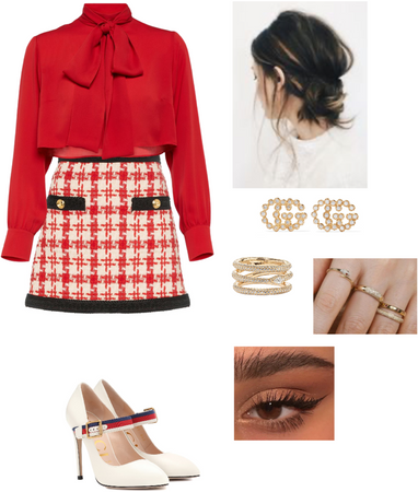 Gucci red look